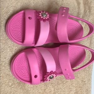 Crocs sandals, size C12